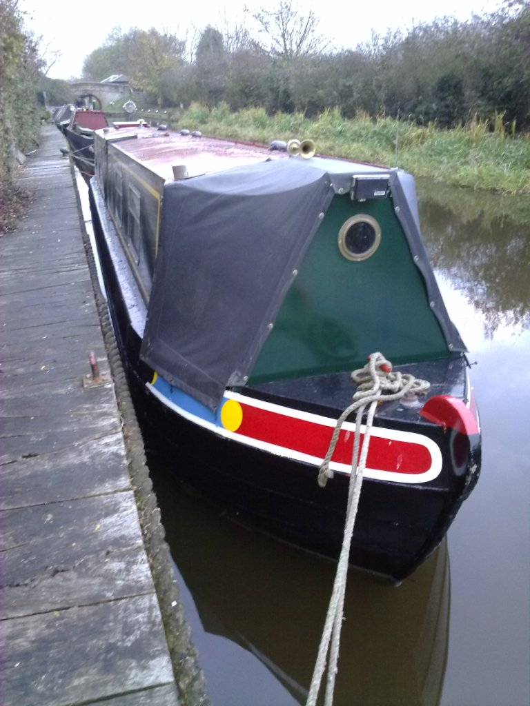 Fore end view with the front canopy up